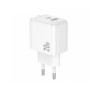 Адаптер сетевой Type-C + USB PD20W / QC3.0 Borofone BAS44A