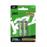 Аккумулятор Jazzway R6 2700mAh Ni-Mh BL 2/20 предзаряженный