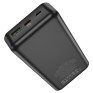 Внешний аккумулятор 20000mAh Hoco J102A (in - T,M/out - U,T) дисплей, черный