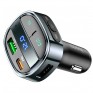 MP3 FM модулятор автомоб. Hoco E70 (Bluetooth, 2*USB, PD, дисплей)