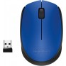 Мышь Logitech M170 беспроводная, сине-черная 910-004647 (1АА в комп.)