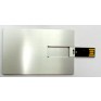 Флэш-диск под нанесение 4Gb Кредитная карта алюминиевая серебро (U504ЕМ)