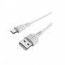 Кабель USB - microUSB Borofone BX16 1м 2А ПВХ