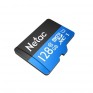 Карта памяти microSDHC Netac 128Gb P500 Class 10 UHS-1 90MB/s с адапт