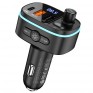MP3 FM модулятор автомоб. Hoco E62 Fast (Bluetooth, 2*USB, PD)