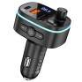 MP3 FM модулятор автомоб. Hoco E62 Fast (Bluetooth, 2*USB, PD)