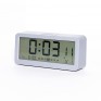 Часы электронные Сигнал EC-148S серебряный корпус (дата, 3 будильника, 2*АА)