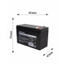 Аккумулятор для бесперебойника GoPower (12V 9Ah) LA-1290 F2/T2