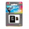 Карта памяти microSDHC Silicon Power 128Gb Class 10 Elite UHS-I с адаптер