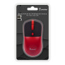 Мышь беспроводная SmartBuy SBM355AGR красно-черная, БЕЗЗВУЧНАЯ (2ААА не в комп.)