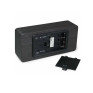 Часы настольные VST-862S-4 зел.циф, кор.корп (дата,темп.,влаж.,будил.,4*ААА,)