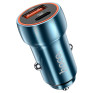 Адаптер автомобильный USB + Type-C 3А QC3.0 18W + PD20W Hoco Z46A