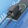Адаптер сетевой с кабелем USB - microUSB 2.1A Borofone BAS11A