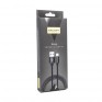 Кабель USB - Type-C Atom 1,8м 2,4A ткань