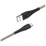 Кабель USB - microUSB Borofone BX25 1м 2,4А нейлон