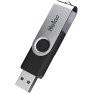 Флэш-диск Netac 16GB USB 2.0 U505 черный/серебро