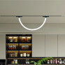 Трековый магн. светильник MTR16 4018-1m 18w 4000K 360град. IP20 черный Jazzway
