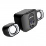 Колонки SmartBuy 2.1 Orion, 12Вт, USB, LED-подсветка, черные SBA-4400