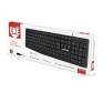Клавиатура проводная SmartBuy 220 USB черная, Slim SBK-220U-K