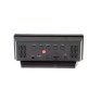 Часы настольные VST-763Y-4 зел.цифры, зеркальные (USB+2*ААА)