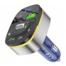 MP3 FM модулятор автомоб. Hoco E71 (Bluetooth, 2*USB, дисплей)