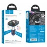 MP3 FM модулятор автомоб. Hoco E71 (Bluetooth, 2*USB, дисплей)