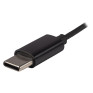 Гарнитура SmartBuy M400-C (вакуумные наушники) метал. корпус, разъем Type-C, черная SBH-029K-C