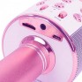 Микрофон со встр.колонкой для караоке (microSD, Bluetooth) WS-858/C-335 розовый