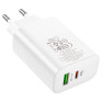 Адаптер сетевой Type-C + USB PD65W / QC3.0 Borofone BN10
