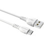 Кабель USB - microUSB Borofone BX51 1м 2,4А ПВХ