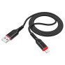 Кабель USB - lightning Hoco X59 1м 2,4А ткань