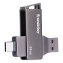 Флэш-диск SmartBuy 64GB USB 3.0 MC45 Phantom Metal Dual TypeC-TypeA