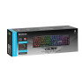 Клавиатура Defender Axeman GK-302 механическая, 104кн., RGB, USB черная 45306