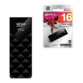 Флэш-диск Silicon Power 16GB USB 2.0 Ultima U03 черный