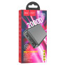 Внешний аккумулятор 20000mAh Hoco J100A (in - T,M/out - 2U) черный