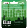 Флэш-диск Fumiko 64GB USB 2.0 Madrid металл, серебро