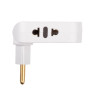Разветвитель на 2 розетки,1*USB,1*Type-C,без заземл.,16А, белый Фаzа FAS-2AC-wh (до 2500Вт, поворот)
