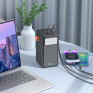 Внешний аккумулятор100000mAh Hoco J142 (in - 2T/out - 6U,T) черный