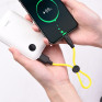 Кабель USB - Type-C 0,25м Hoco X21 Plus  3А/18W, силикон