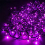 Уличная гирлянда "Нить" 500LED, 44м, сирен., (матов), чер.шнур, 8 реж., до -30