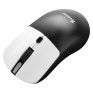 Мышь беспроводная SmartBuy SBM355AGK черно-белая, БЕЗЗВУЧНАЯ (2ААА не в комп.)