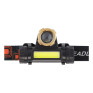 Фонарь SmartBuy SBF-HL038 3Вт+2Вт COB аккум.налобный (1*18650)
