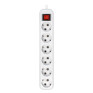 Удлинитель Smartbuy (6 роз., 5м, выключ., заземл., 16А) SBE-16-6-05-ZS