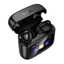 Гарнитура Bluetooth Hoco EQ14 TWS, сенс. дисп. (вакуумные наушники) черная