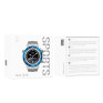 Смарт-часы Hoco Y16 (call version) серебро/синие