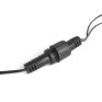 Гирлянда "Нить. Лампы" 20 ламп, 100LED, тепл.белый, 10м, IP44/65, Funray