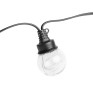 Гирлянда "Нить. Лампы" 20 ламп, 100LED, тепл.белый, 10м, IP44/65, Funray