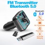 MP3 FM модулятор автомоб. M27 (Bluetooth, 2*USB)