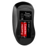 Мышь беспроводная SmartBuy SBM355AGK черно-белая, БЕЗЗВУЧНАЯ (2ААА не в комп.)