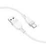 Кабель USB - Type-C 1м Hoco X109  3А/18W, силикон, белый